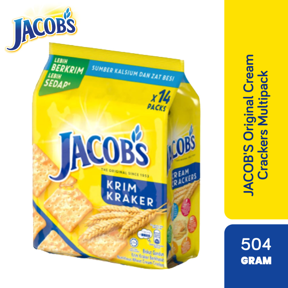 Jacob’s Multipack Cream Cracker 504g