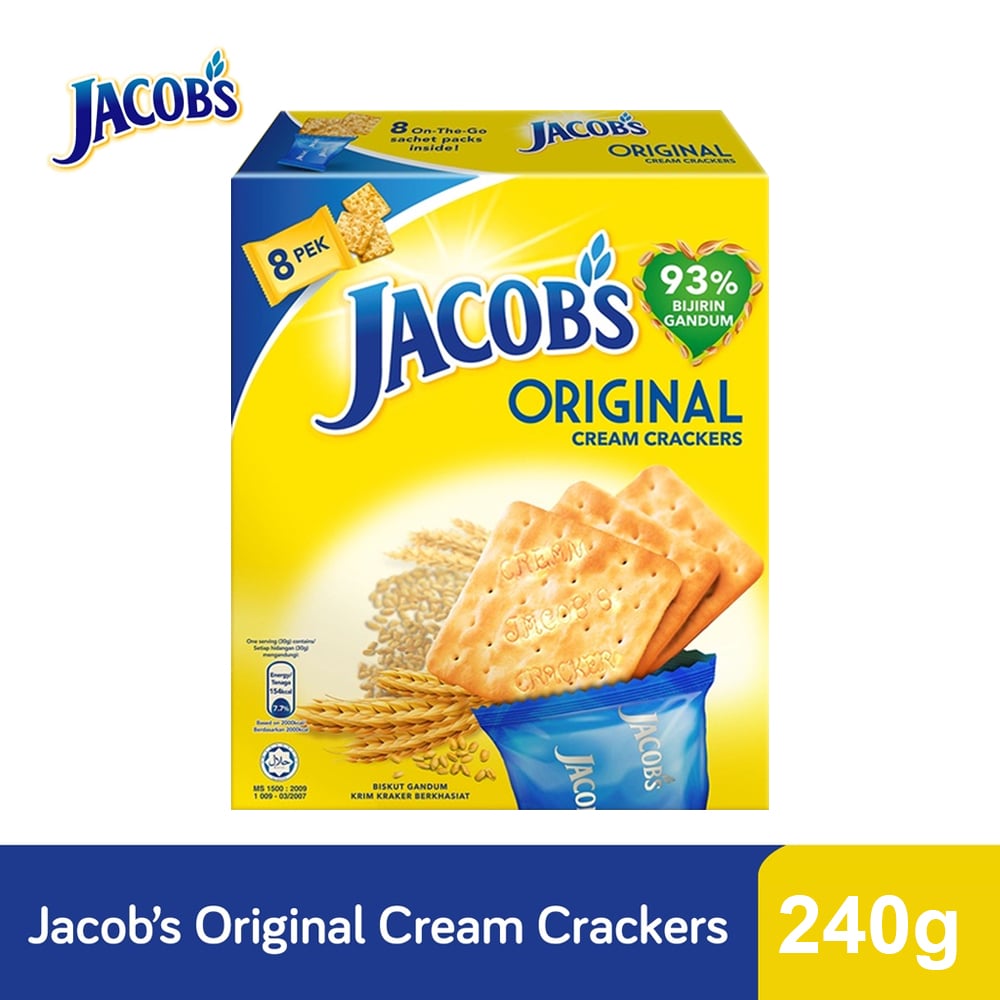 Jacob’S Mp 240g Cream Cracker
