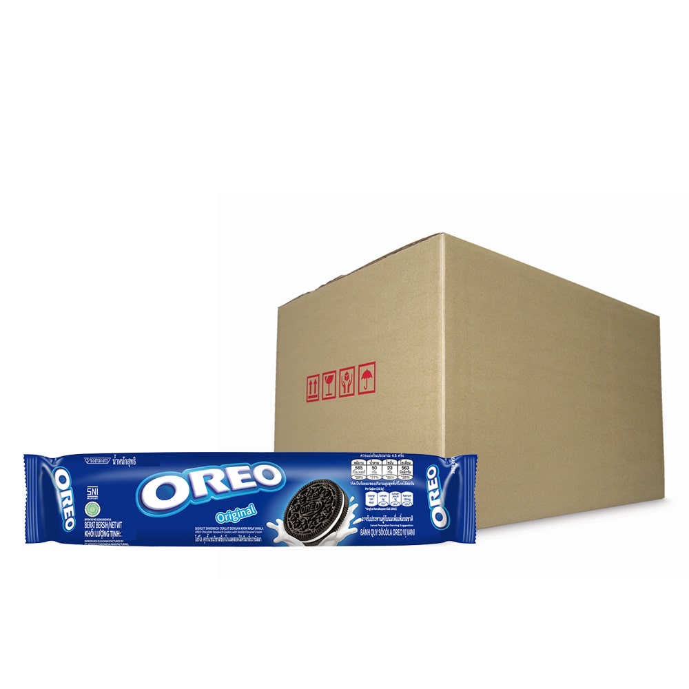 Oreo Original Chocolate Sandwich Cookies with Vanilla Flavored Cream 119.6g – 4300982