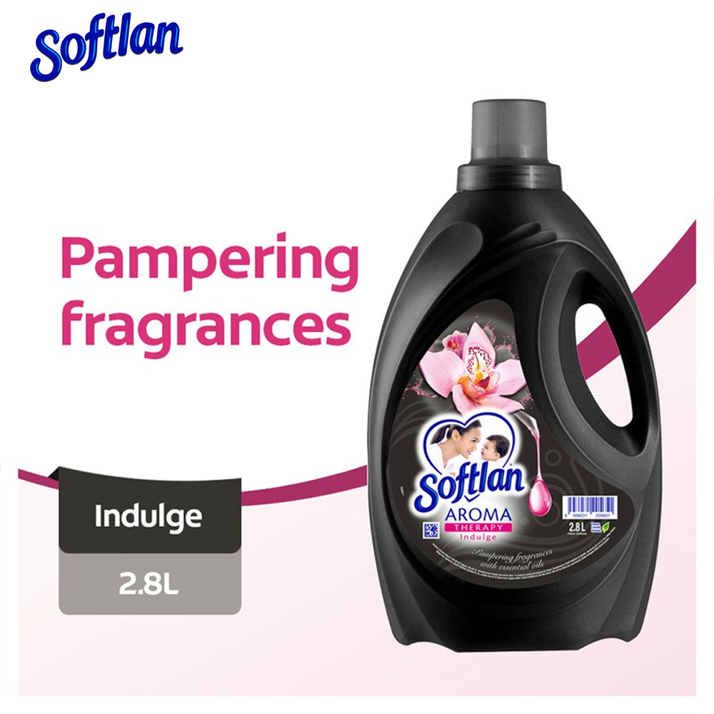 Softlan Aroma Therapy Indulge (Black) Fabric Softener 2.8L