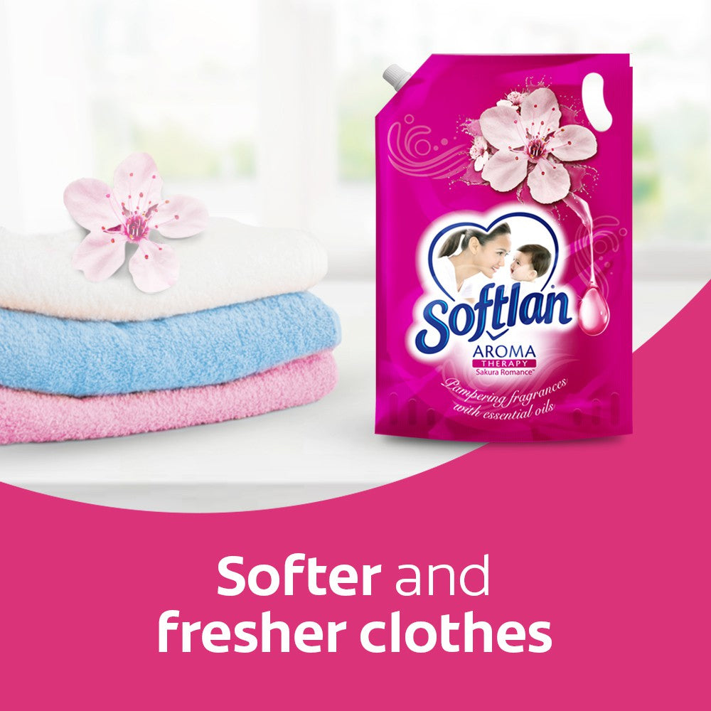 Softlan Aroma Therapy Sakura (Pink) Fabric Softener 2.8L – MY00710A