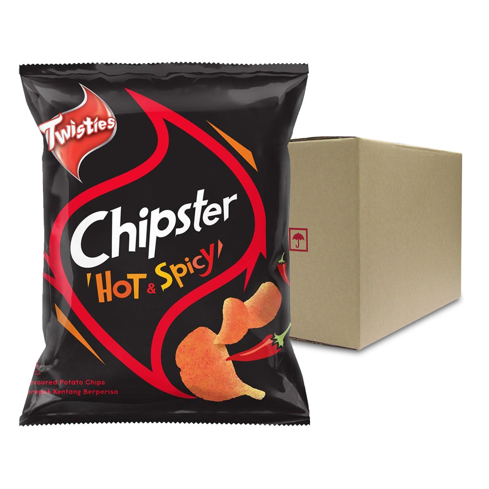 Twisties Chipster Hot & Spicy Flavoured Potato Chips 60g – 4049041