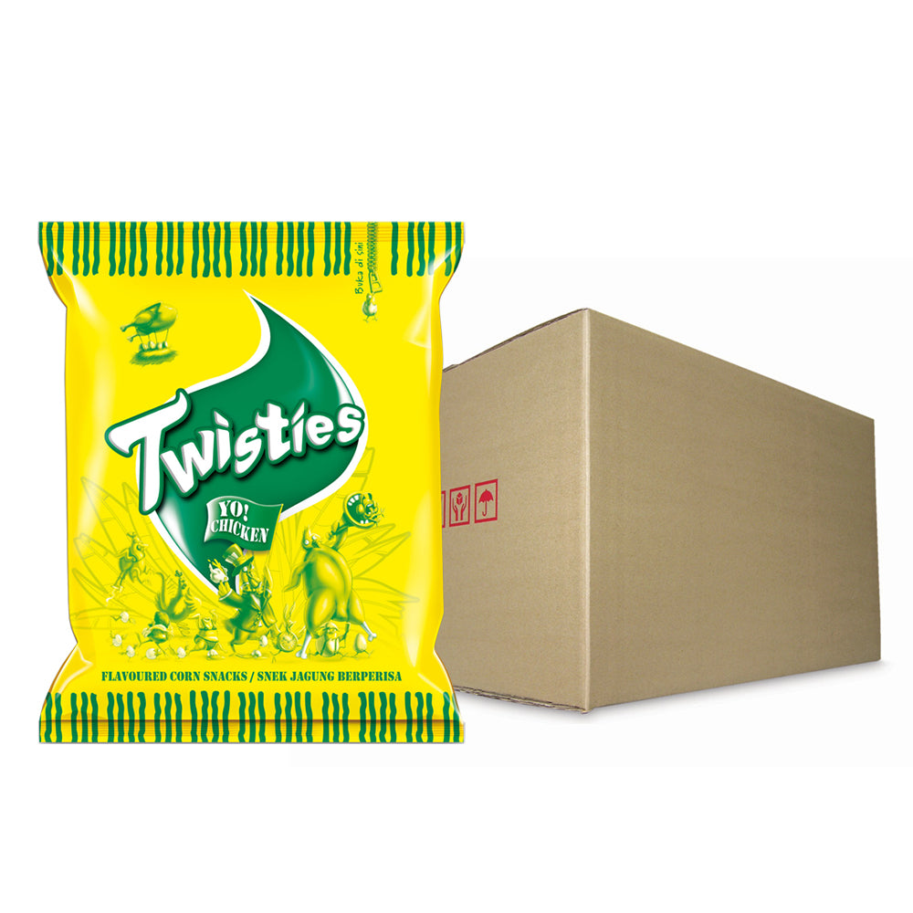 Twisties Flavoured Corn Snacks Herb Roasted Chicken Dance Flavour 13g