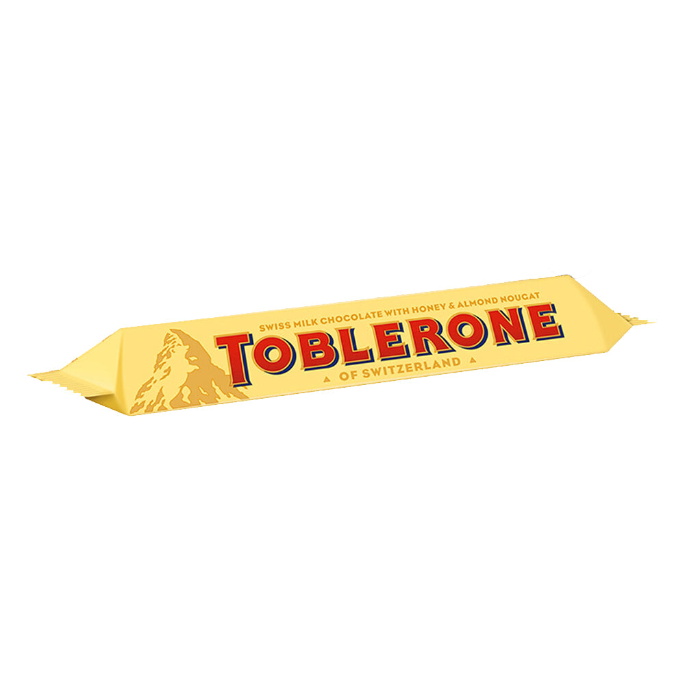 Toblerone Swiss Milk Chocolate with Honey and Almond Nougat 50G – 4047301