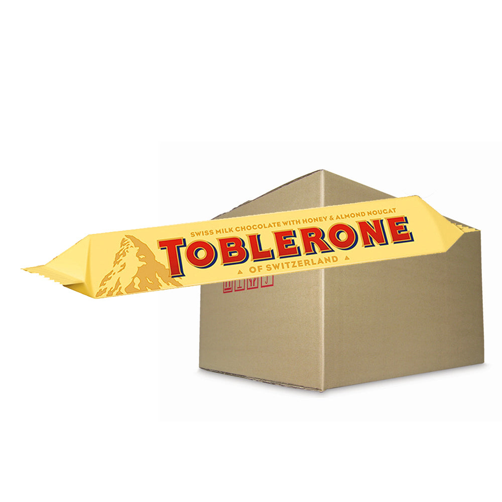Toblerone Swiss Milk Chocolate with Honey and Almond Nougat 50G – 4047301