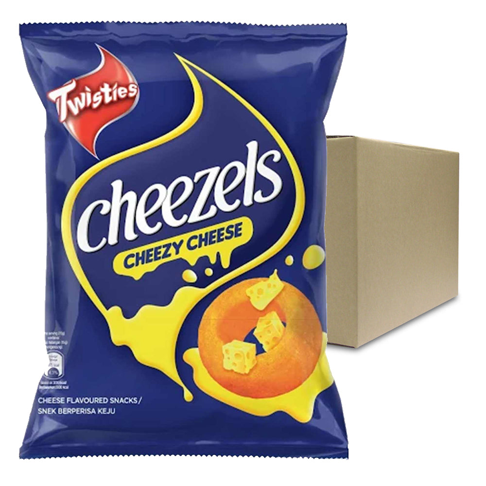 Twisties Cheezels Cheezy Cheese Flavoured Snacks 60g – 4049280