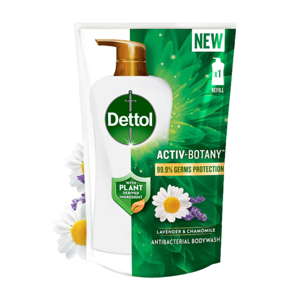Dettol Activ Botany Shower Gel Body Wash Refill 750ml Lavender & Chamomile