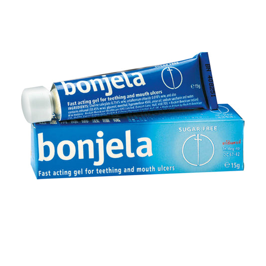 Bonjela Fast Acting Gel For Teething and Mouth Ulcers 15g
