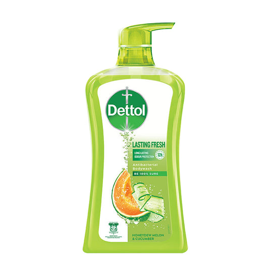 Dettol Shower Gel Antibacterial Body Wash Lasting Fresh 500ml