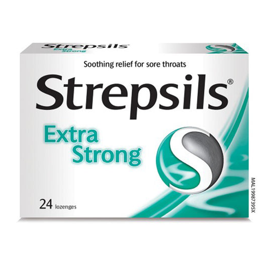 Strepsils Extra Strong 24s Throat Relief Lozenges
