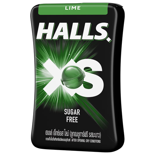 Halls XS Lime Flavored Sugar Free Candy 15G – 4304781