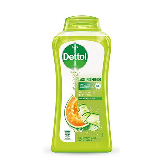 Dettol Shower Gel Antibacterial Body Wash Lasting Fresh 250ml