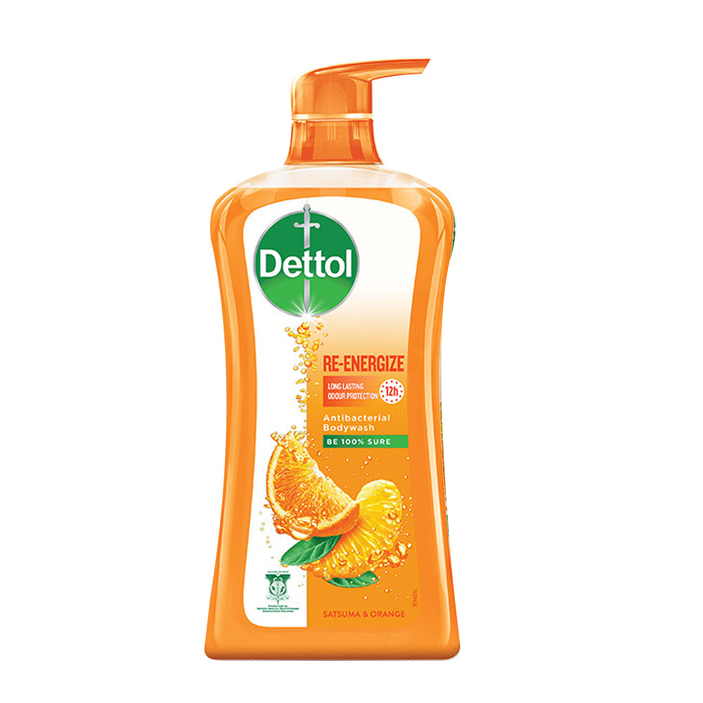 Dettol Shower Gel Antibacterial Body Wash Re-Energize 950ml