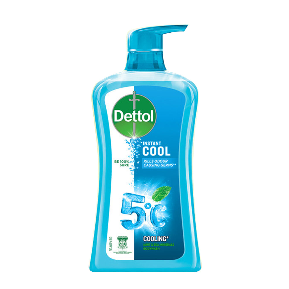 Dettol Shower Gel Antibacterial Body Wash Instant Cool 500ml