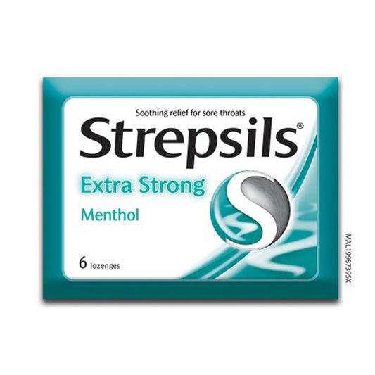 Strepsils Extra Strong 6s Throat Relief Lozenges