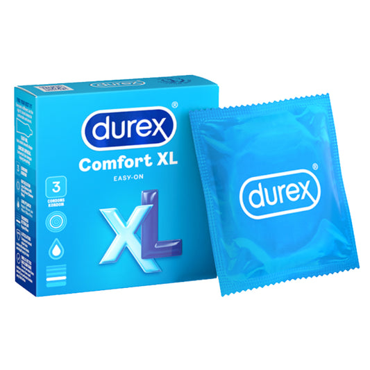Durex Comfort XL Condoms 3’s [For man] Basic, Large size 56mm (Safety & Protection)