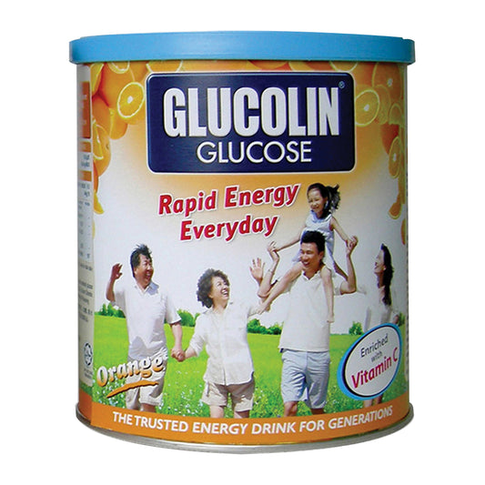 Glucolin Glucose Orange Rapid Energy Everyday 420g