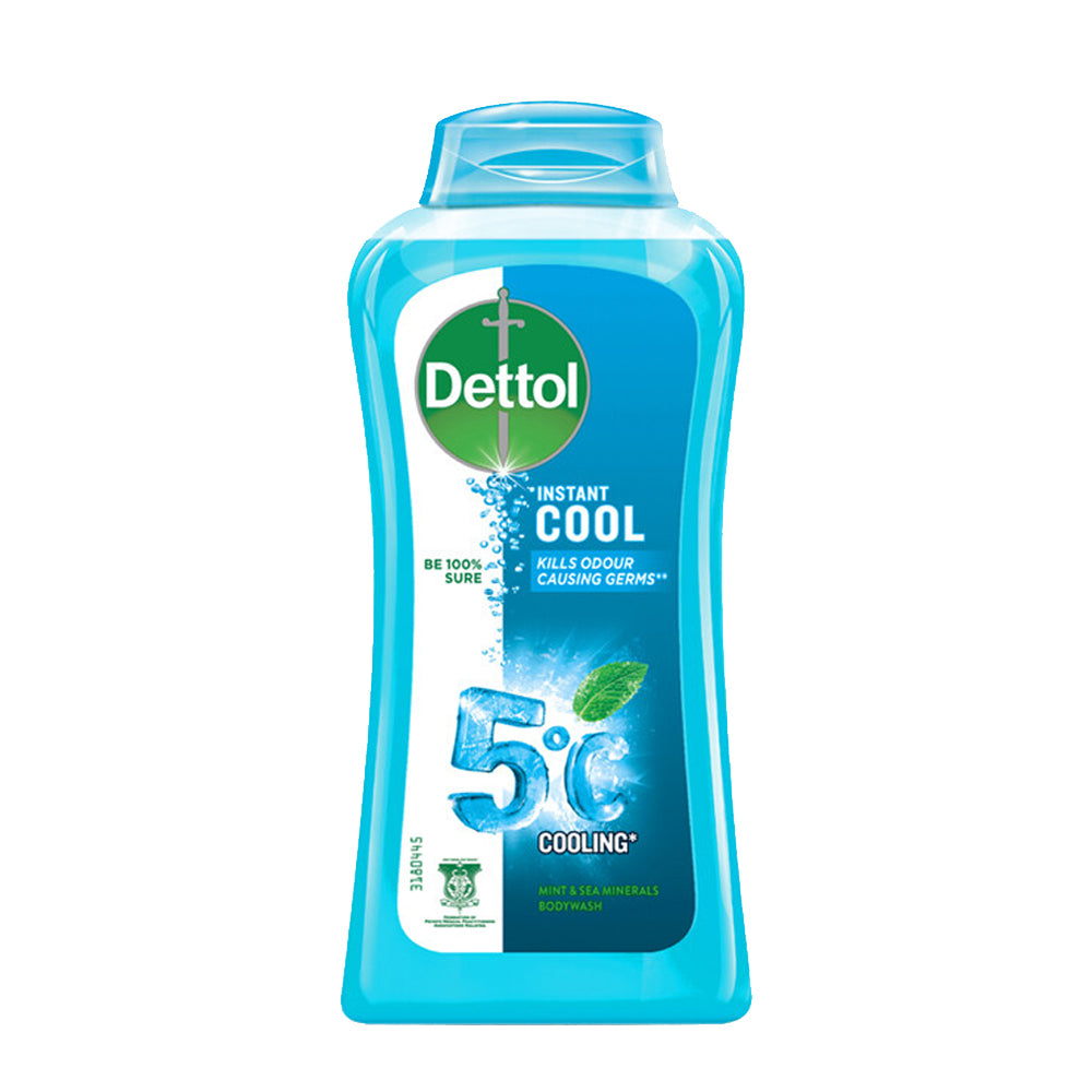 Dettol Shower Gel Antibacterial Body Wash Instant Cool 250ml