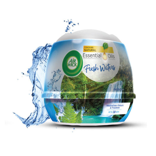 Air Wick Gel Cone Aromatic Scented Air Freshener Fresh Water 180g