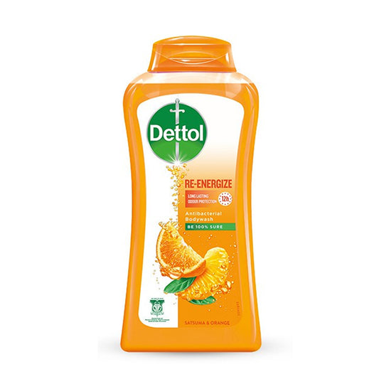 Dettol Shower Gel Antibacterial Body Wash Re-Energize 250ml