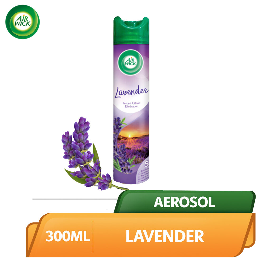 Air Wick 5 in 1 Aerosol 300ML – Lavender