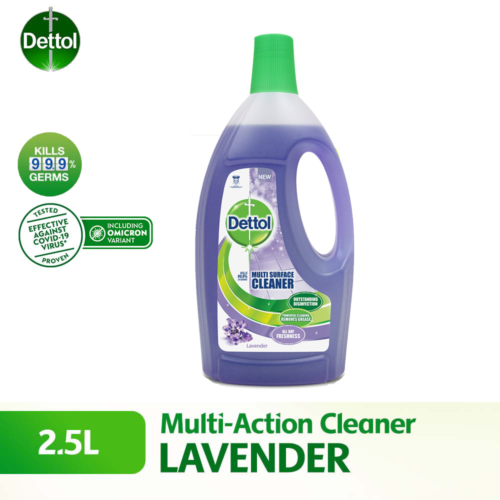 Dettol Multi Action Cleaner Lavender 2.5 Litre