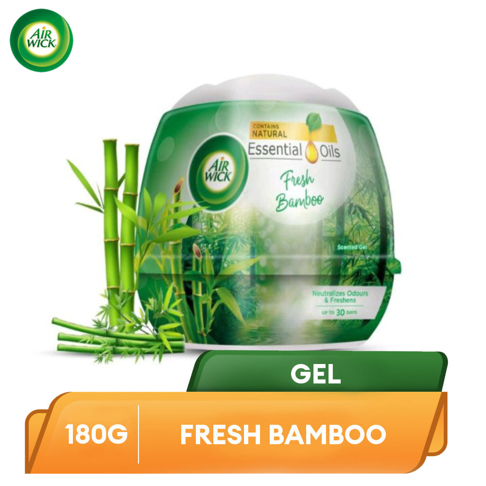 Air Wick 凝胶锥形芳香空气清新剂 清新竹子味 180 克