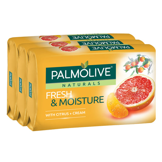 Palmolive Fresh & Moisture Bar Soap Valuepack 80g x 3