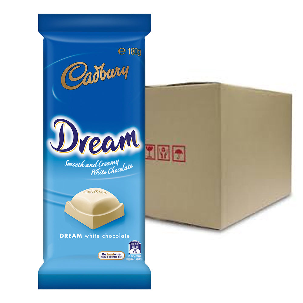 Cadbury Dream Smooth And Creamy White Chocolate 180G (Australian Imported) – 4052817