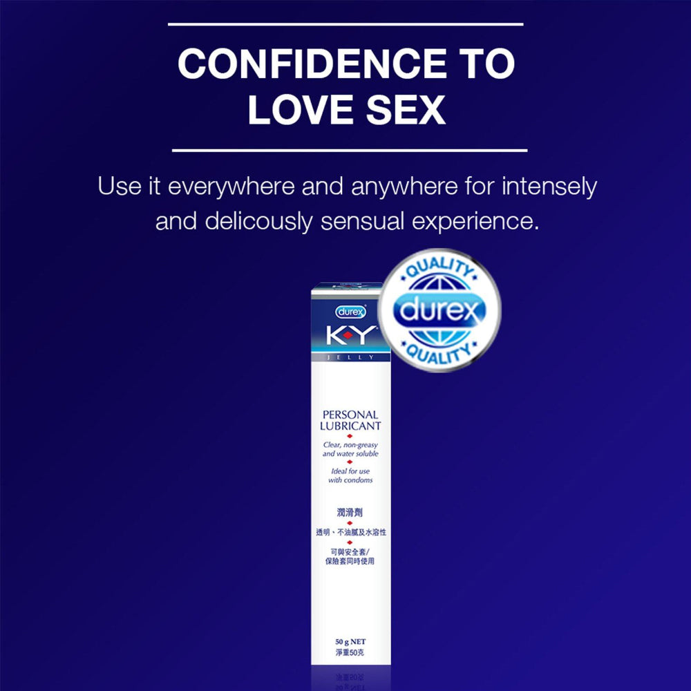 Durex KY Jelly Personal Lubricant Gel 50g [For man & woman]