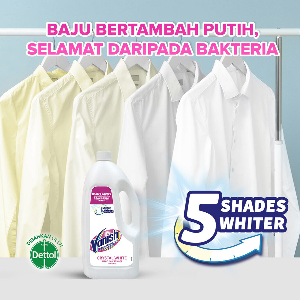 Vanish Fabric White Stain Remover Laundry Detergent Liquid 500ml