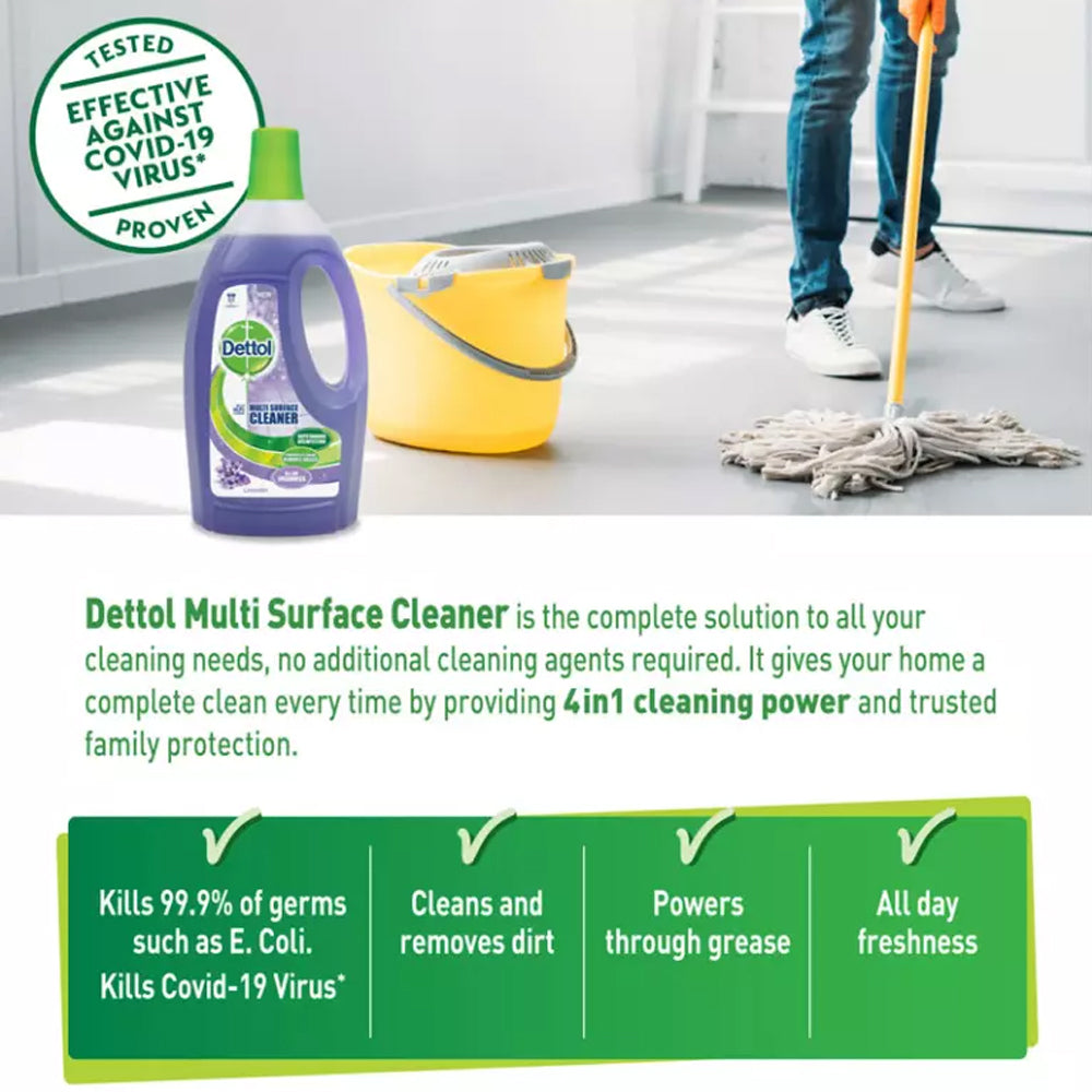 Dettol Multi Action Cleaner Lavender 2.5 Litre