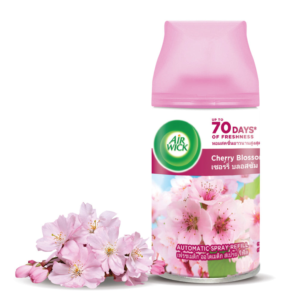 Air Wick Automatic Air Freshener Spray Refill Cherry Blossom 250ml X 3 [Value Pack]