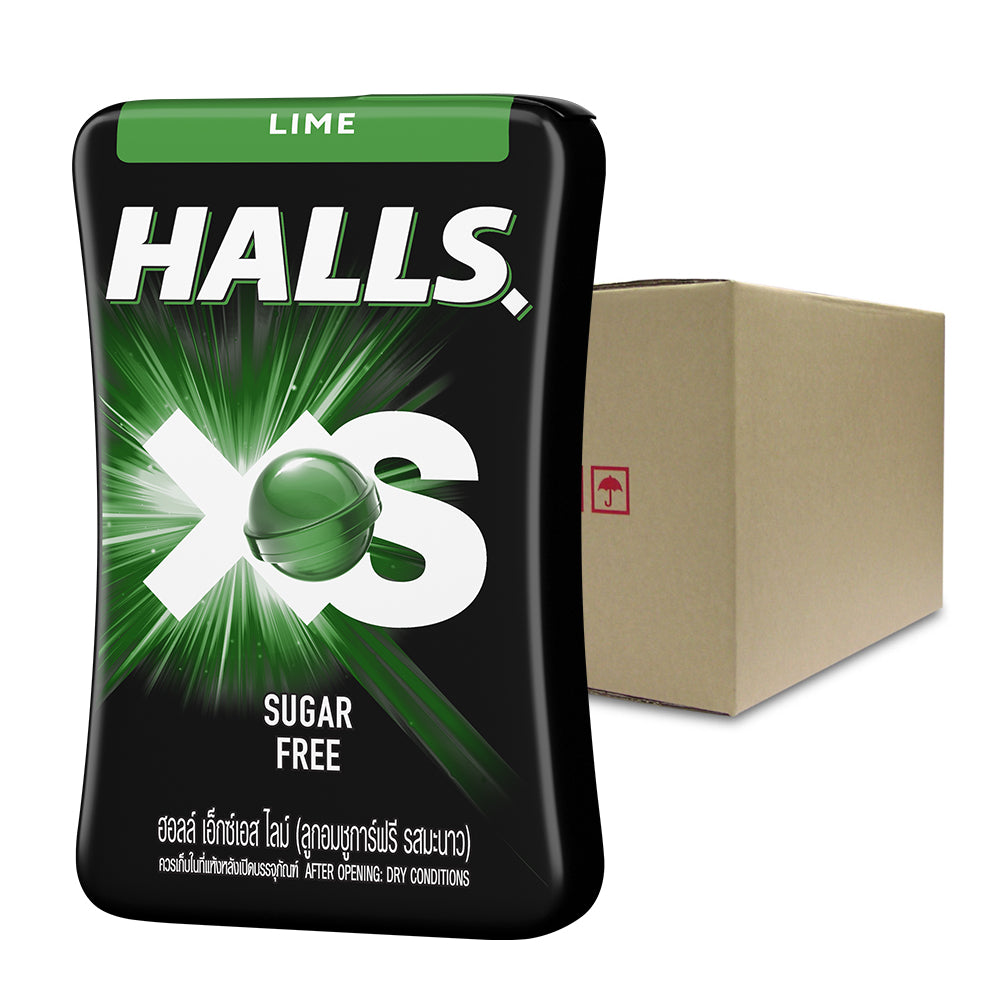 Halls XS Lime Flavored Sugar Free Candy 15G – 4304781