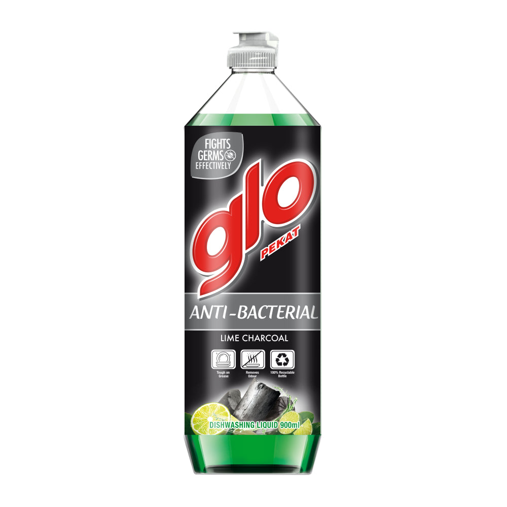 Glo Active 泡沫青柠木炭洗洁精 900ml – 1120665 