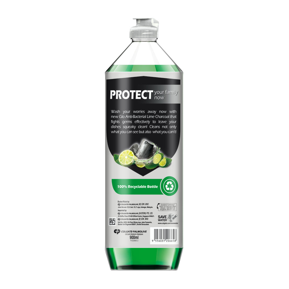 Glo Active 泡沫青柠木炭洗洁精 900ml – 1120665 