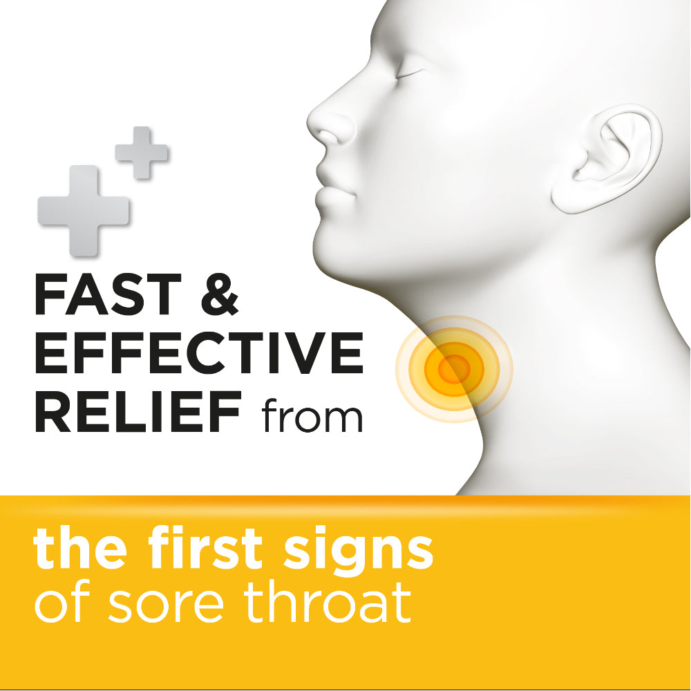 Strepsils Honey Lemon Soothing 6s Throat Relief Lozenges