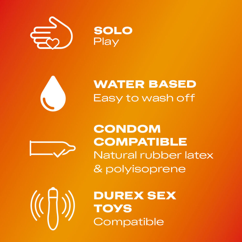 杜蕾斯 Play 温热润滑剂 100ml [男女适用] 