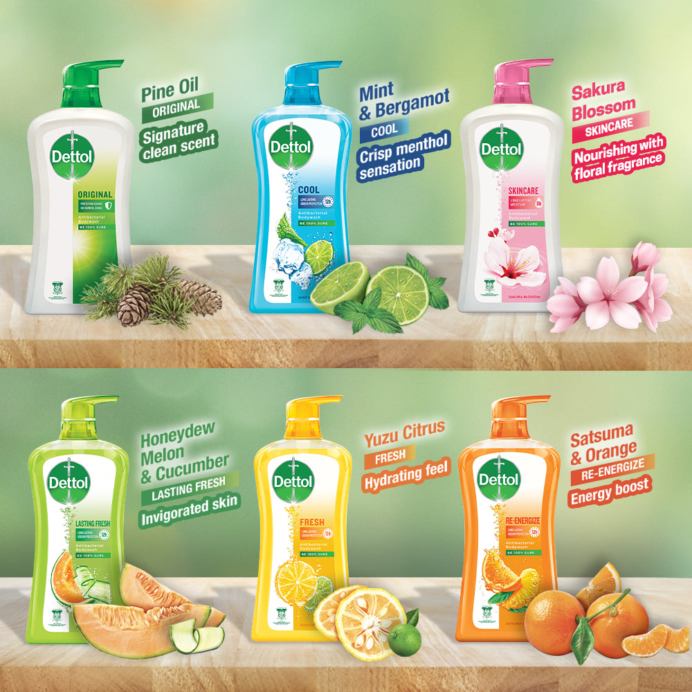 Dettol Shower Gel Antibacterial Body Wash Original 250ml