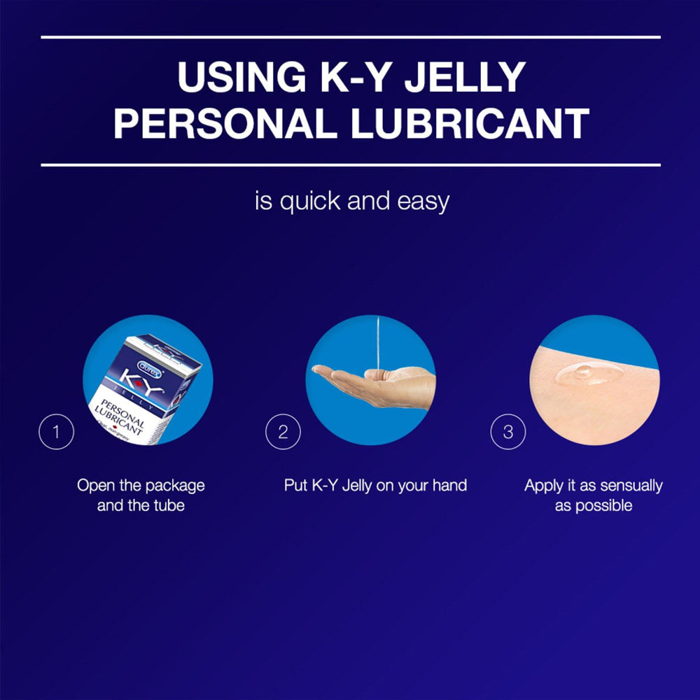 Durex KY Jelly Personal Lubricant Gel 50g [For man & woman]