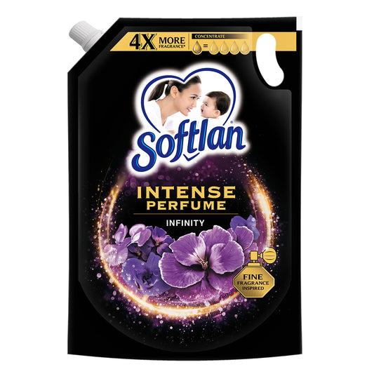 Softlan Intense Perfume 1.3L Infinity Concentrated Fabric Softener Refill Pack