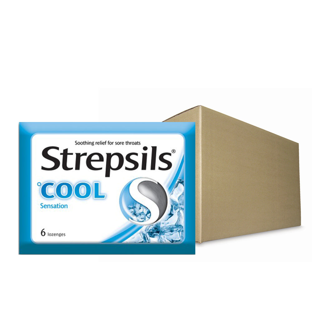 Strepsils Cool 6s Throat Relief Lozenges