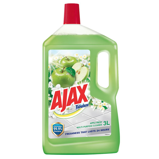 Ajax Fabuloso Apple Multi Purpose Floor Cleaner 3L