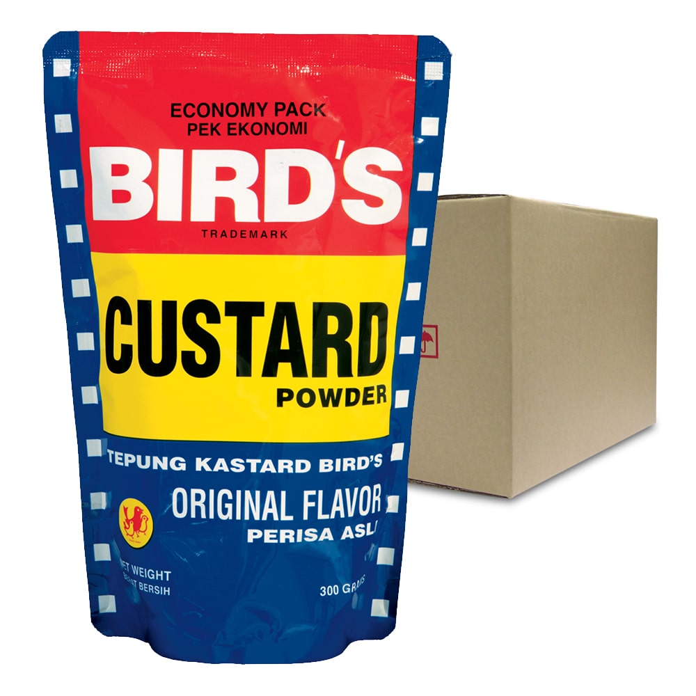 Bird’s Custard Foil Powder Original Flavor Economy Pack 300g – 4058955
