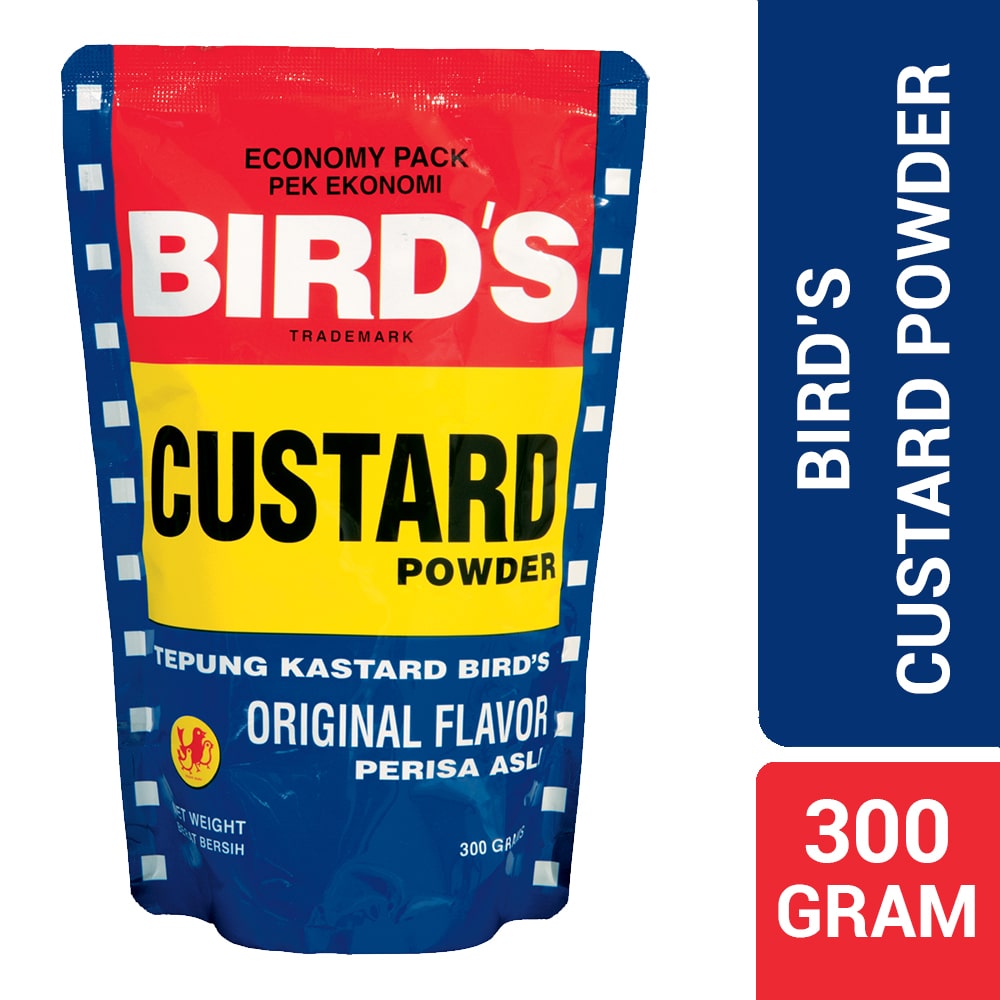 Bird’s Custard Foil Powder Original Flavor Economy Pack 300g – 4058955