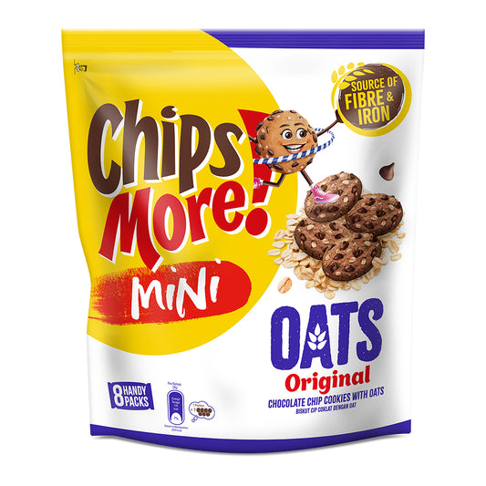 ChipsMore! Oats Original Chocolate Chip Cookies Multipack (8 x 28g) 224G – 4264853