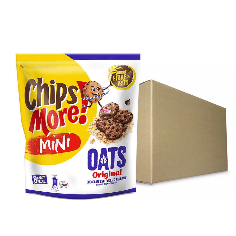 ChipsMore! Oats Original Chocolate Chip Cookies Multipack (8 x 28g) 224G – 4264853