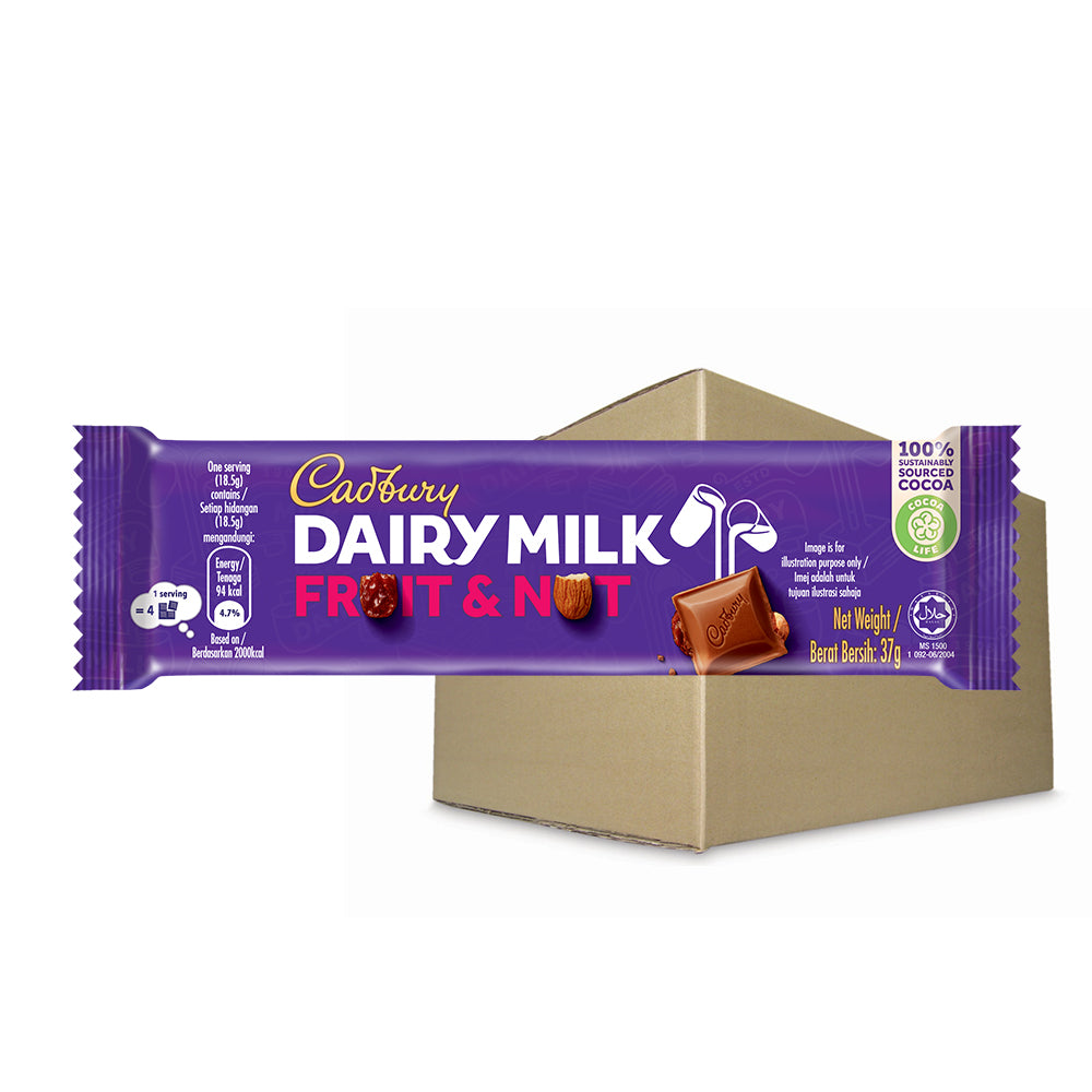 Cadbury Dairy Milk Chocolate Fruit & Nut 37g - 4265619