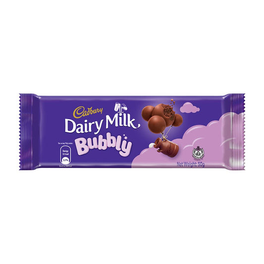 Cadbury Dairy Milk Chocolate Bubbly 50G – 4070832