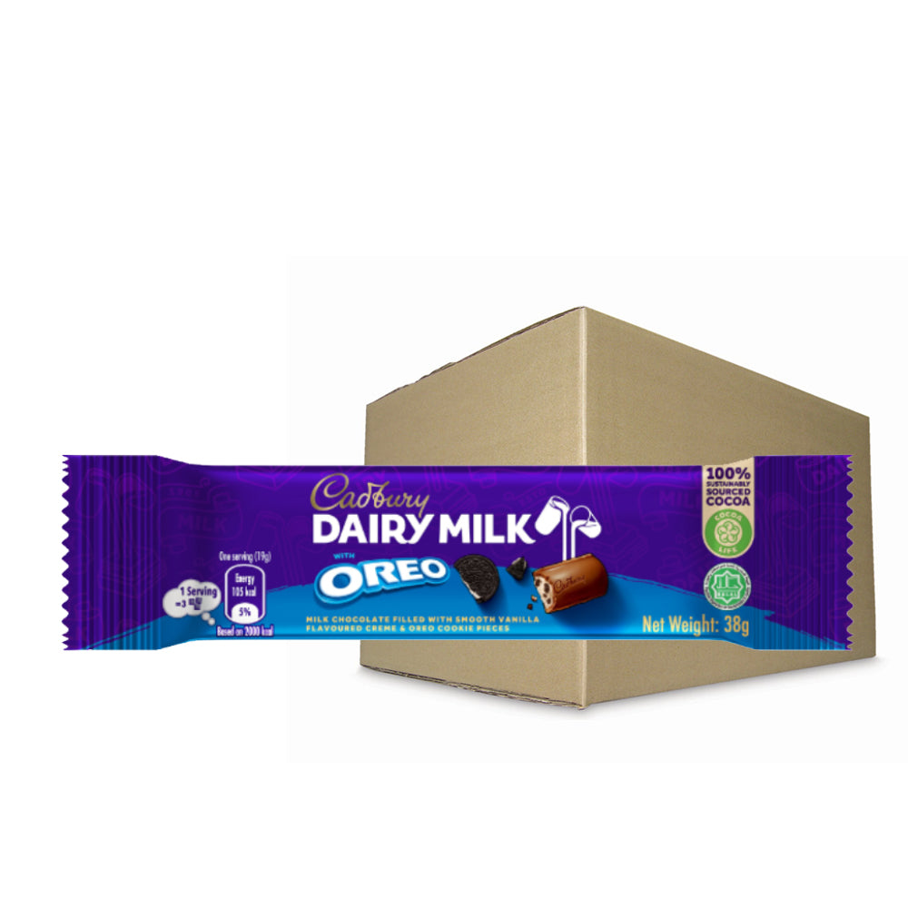 Cadbury Dairy Milk Chocolate Oreo 38G -(4303521)